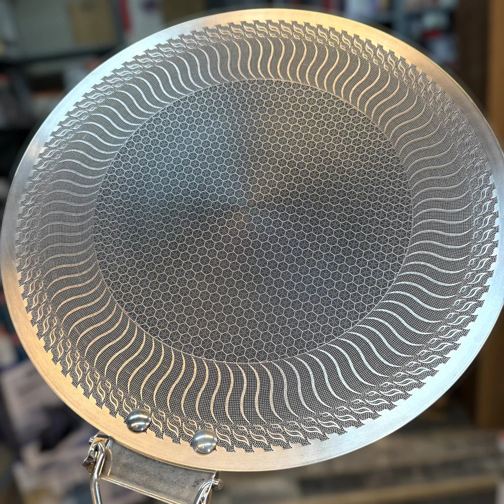 Honeycomb Tawa with Folding Handle