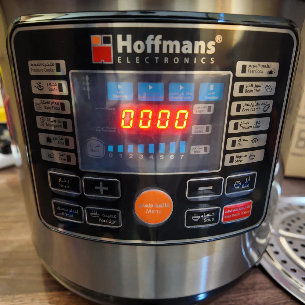 Hoffmans 8L Electric Pressure Cooker - German Lot