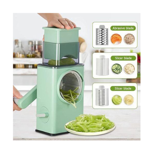 Cutter and Slicer, 3 in 1 Manual Vegetable Cutter Slicer, Fruit and Vegetable Cutter