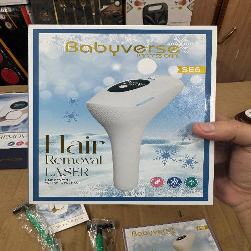 Babyverse Professional IPL Hair Removal Device Model SE6 - Lot Imported