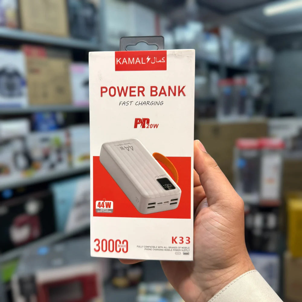 30000mAH 44W Quick Charging Power Bank