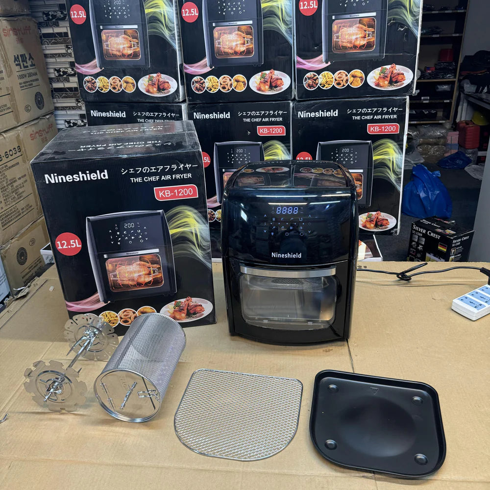 Nineshield 12.5L Air Fryer - Japan Lot