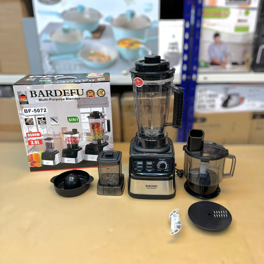 Bardefu 6-in-1 3L Multipurpose Blender - German Lot
