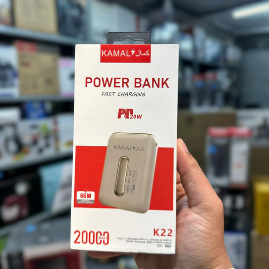 20000mAH 66W Adaptive Quick Power Bank