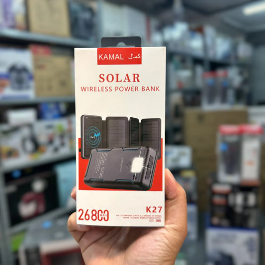 26800mAH Solar Power Bank