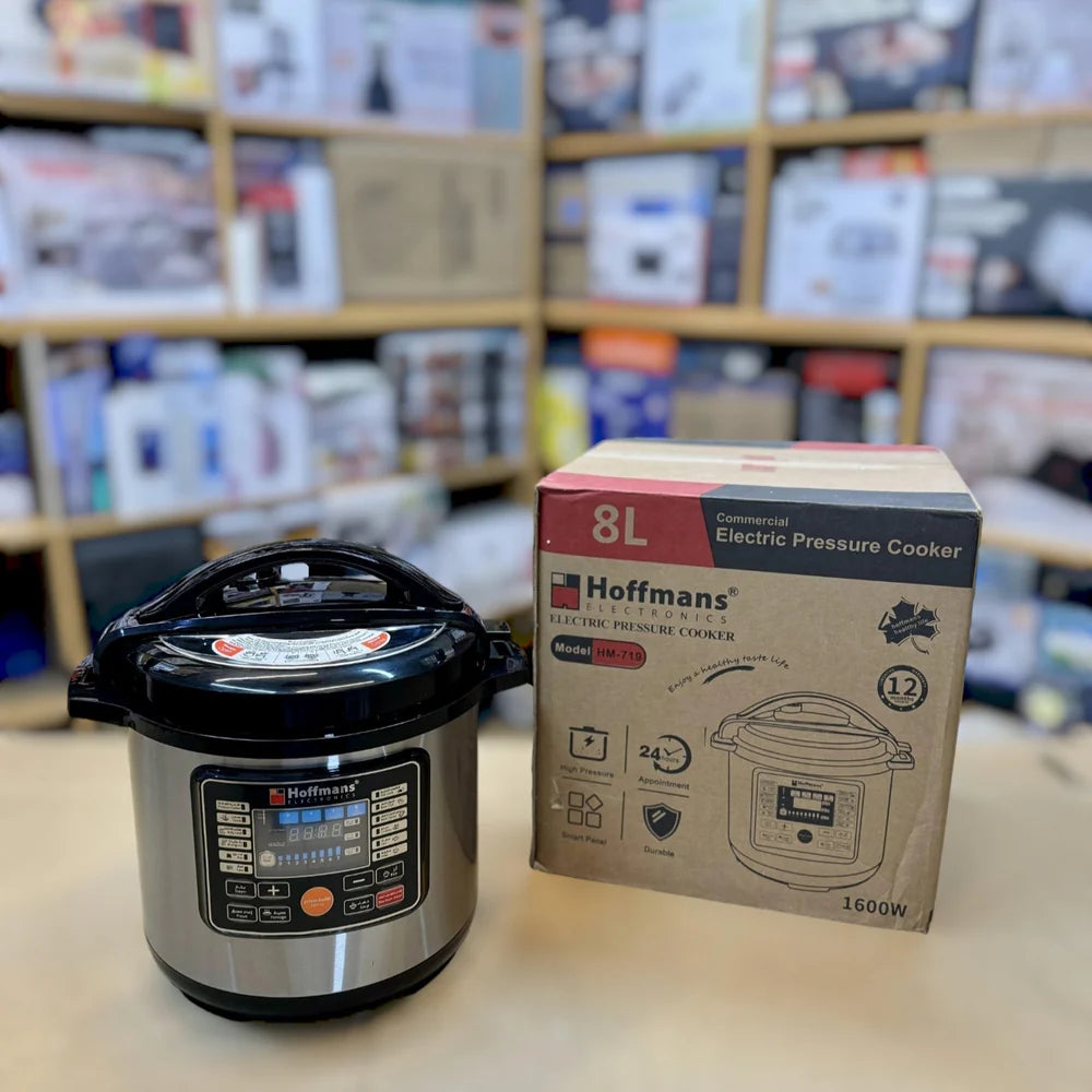 Hoffmans 8L Electric Pressure Cooker - German Lot