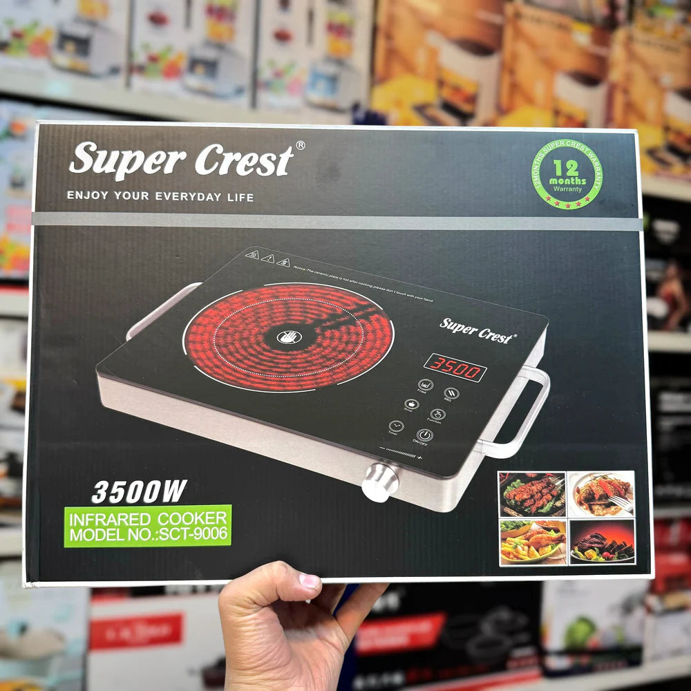 Lot Imported Super Crest 3500W Powerful Infrared Cooker