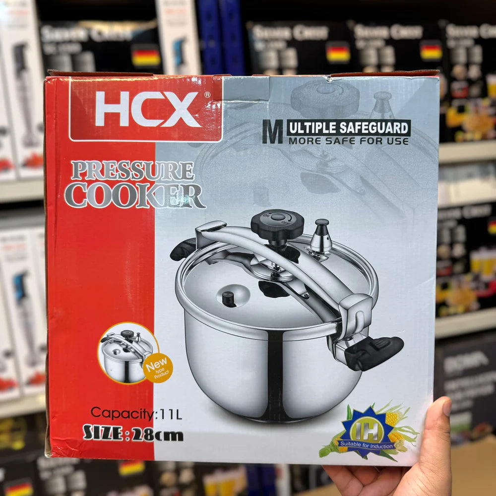 Lot Imported HCX Stainless Steel Pressure Cooker