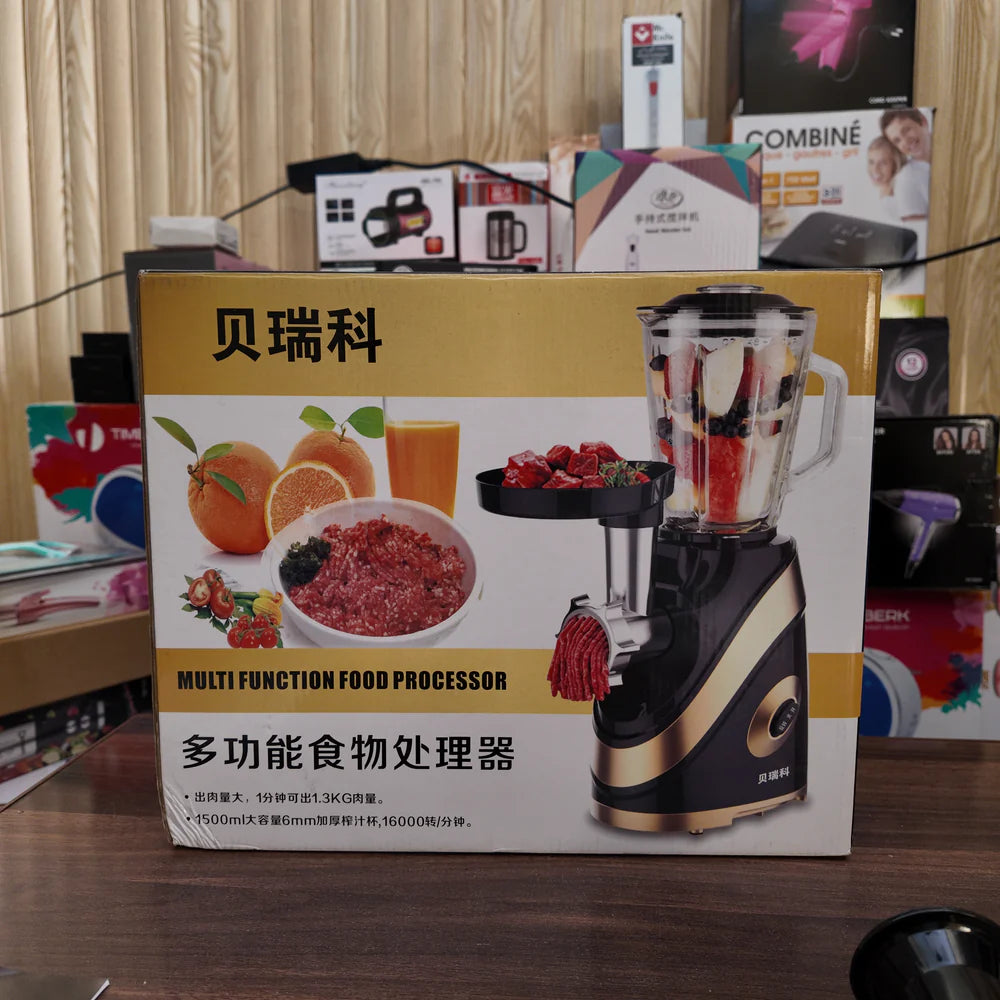 2-in-1 Multifunctional Meat Grinder & Blender