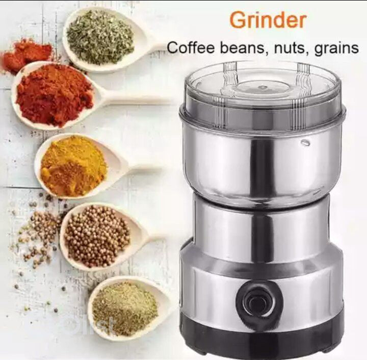 RAF Electric Coffee & Spices Grinder R-7113 (4 blades) 300W Masala Grinder Steel‏