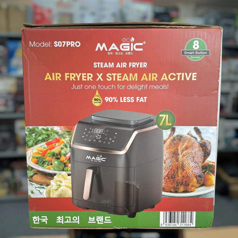 Magic 7L Steamer & Airfryer