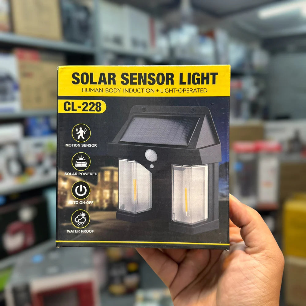 Solar Sensor Motion Sensor Wall Lamp CL-228