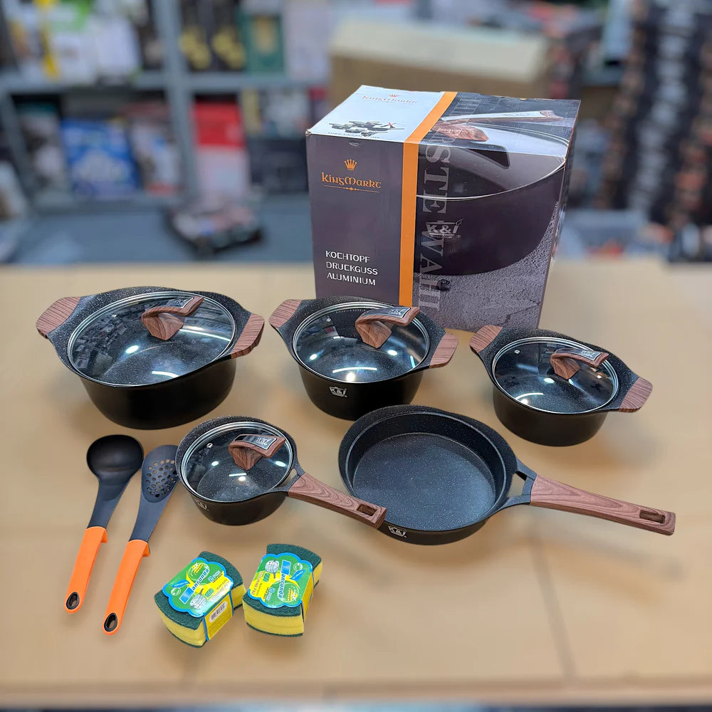 KingsMark 7 Pieces Cookware Set