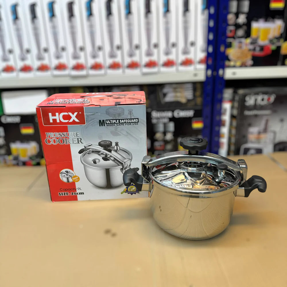 Lot Imported HCX Stainless Steel Pressure Cooker