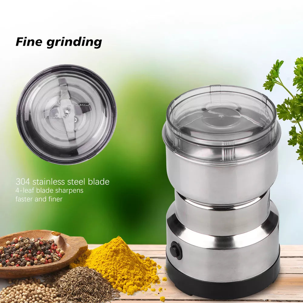 RAF Electric Coffee & Spices Grinder R-7113 (4 blades) 300W Masala Grinder Steel‏