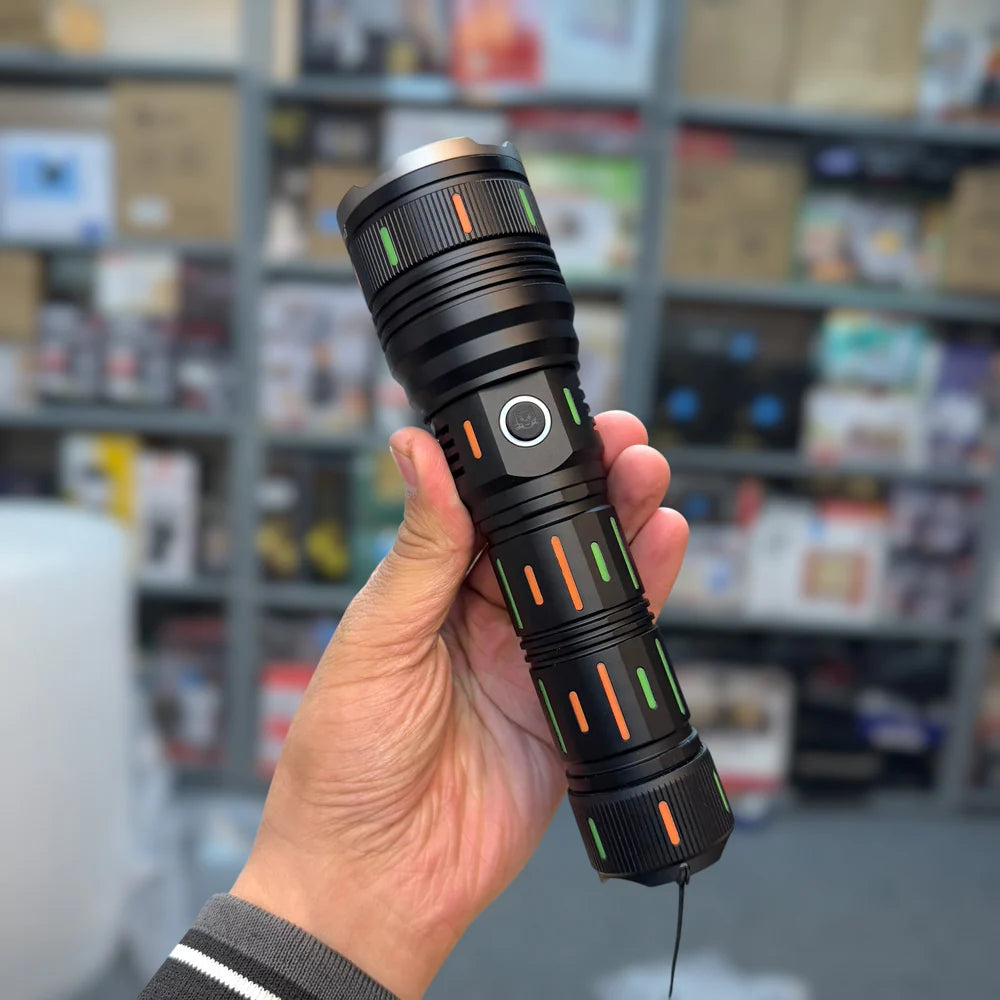 Yemao 1.2km Powerful Flashlights - Lot Imported