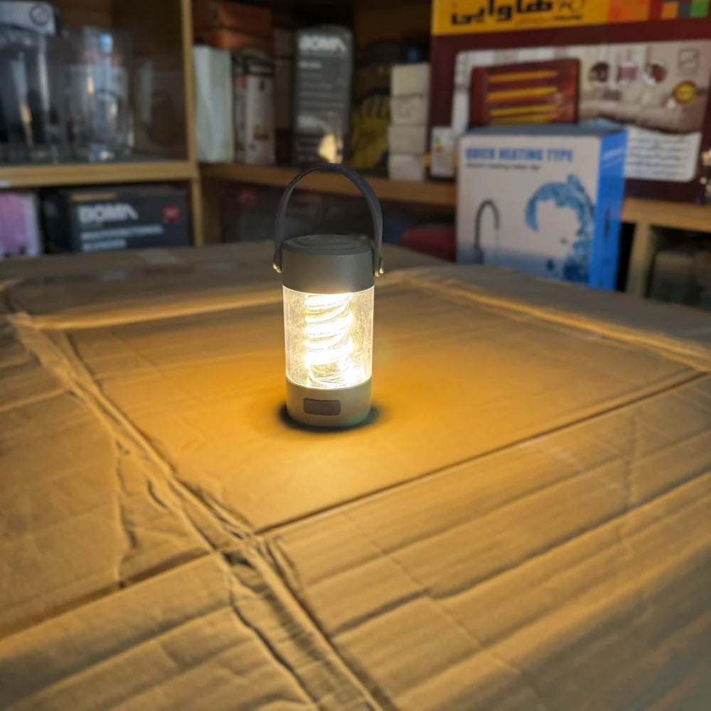 Camping Light With Bluetooth Speaker