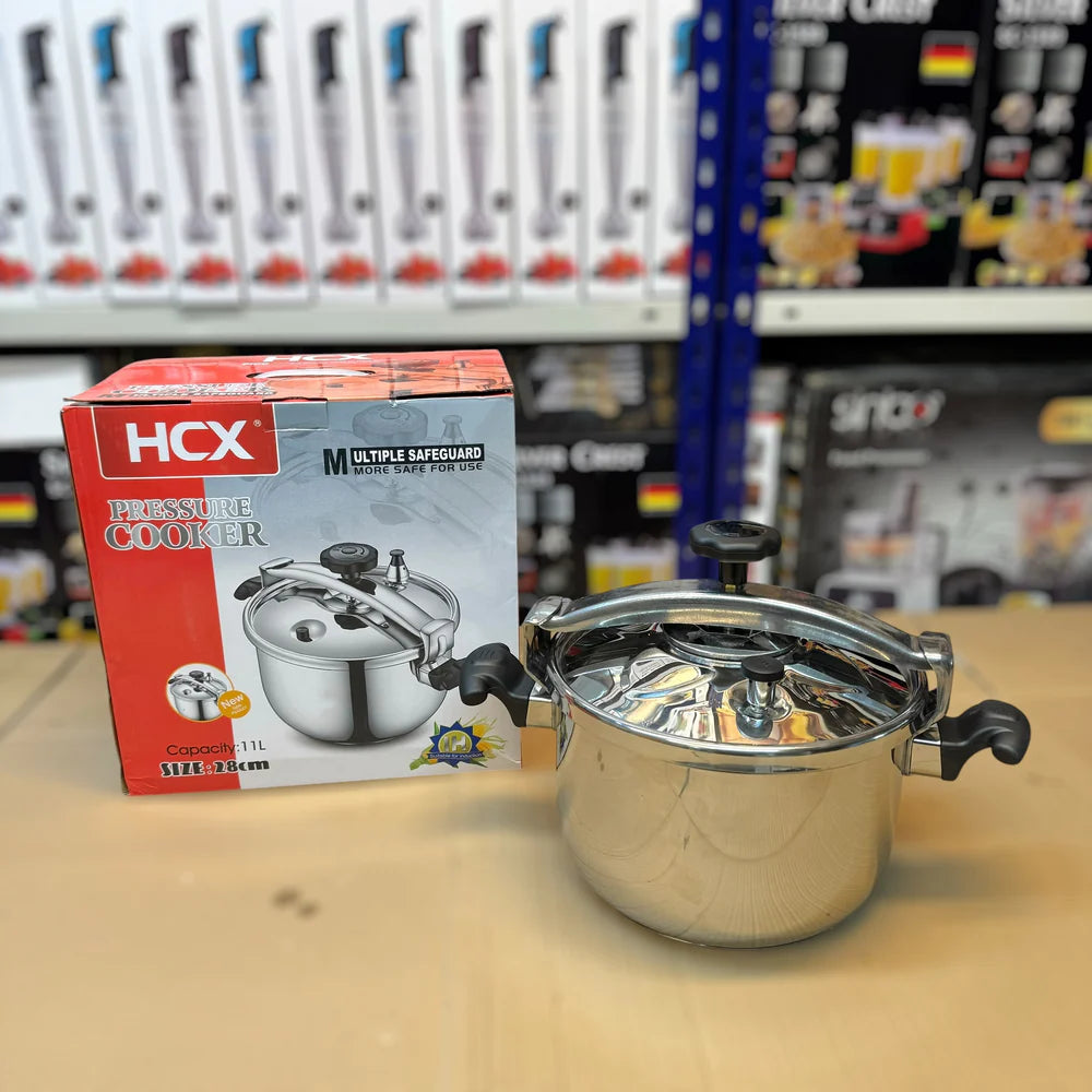 Lot Imported HCX Stainless Steel Pressure Cooker