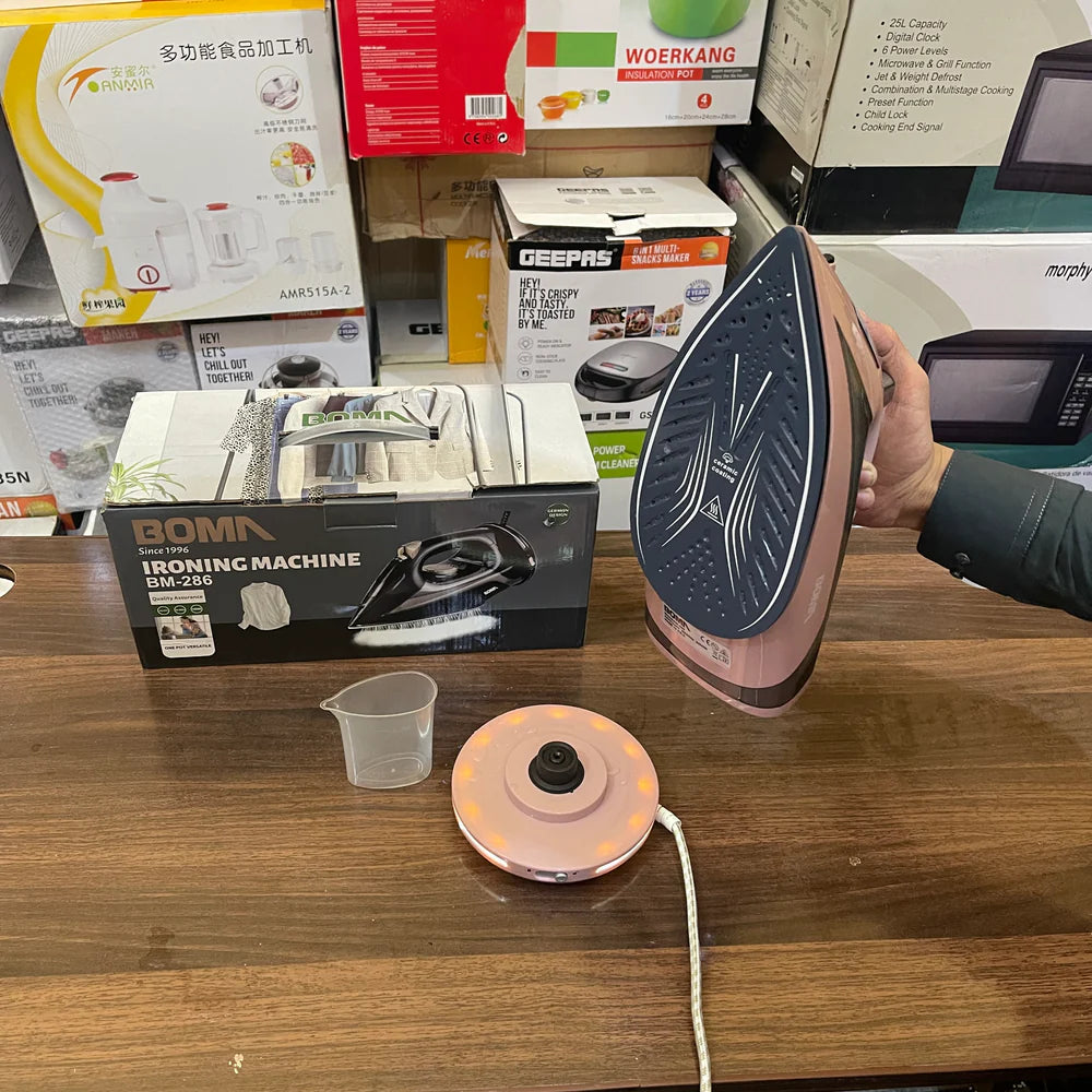 German Lot Imported Boma Steam Iron BM-286