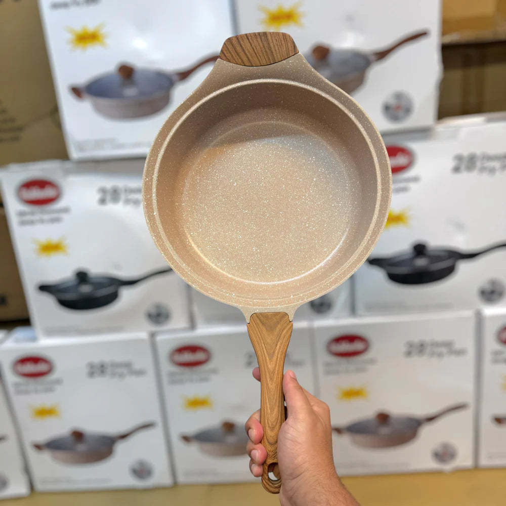 German Lot Imported Bakhshie 28cm Cooking Pan with Glass Lid