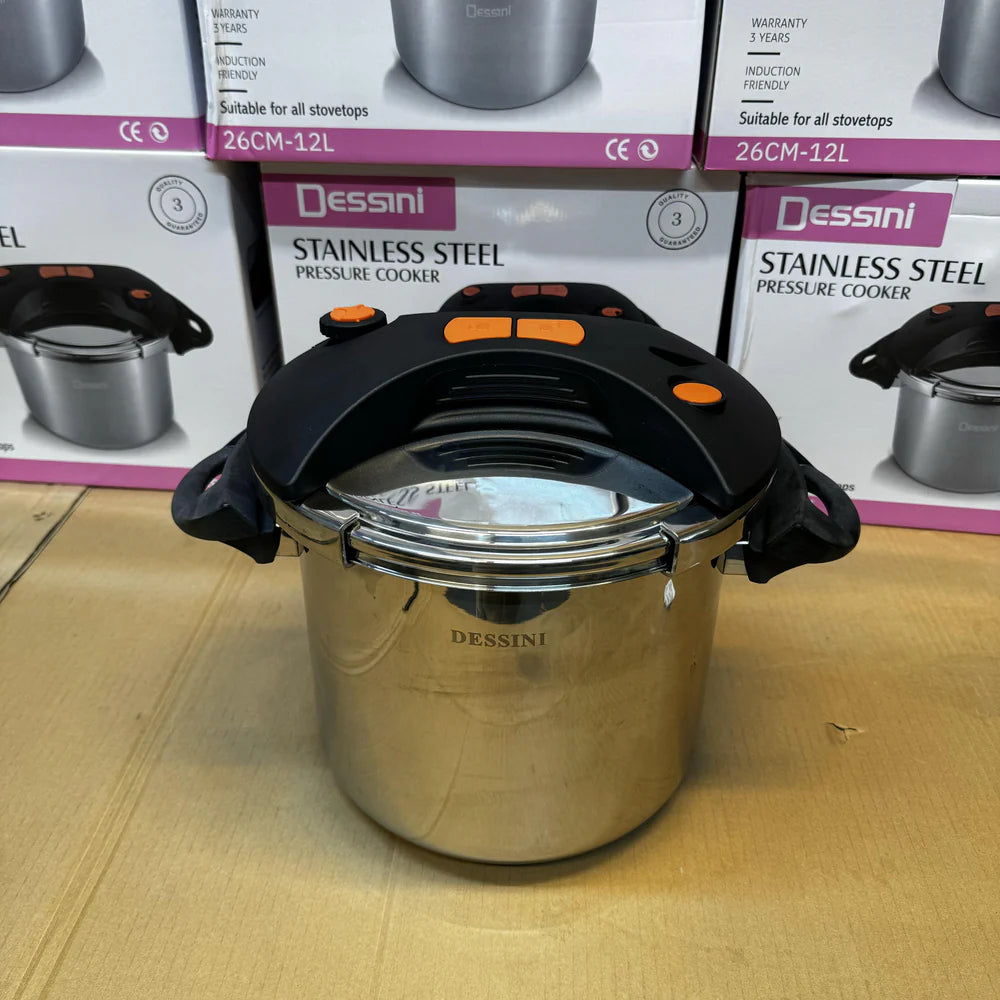 Dessini 12L Automatic Pressure Cooker - Italy Lot