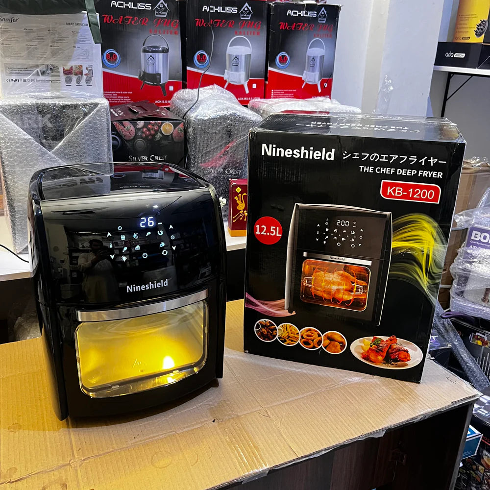 Nineshield 12.5L Air Fryer - Japan Lot