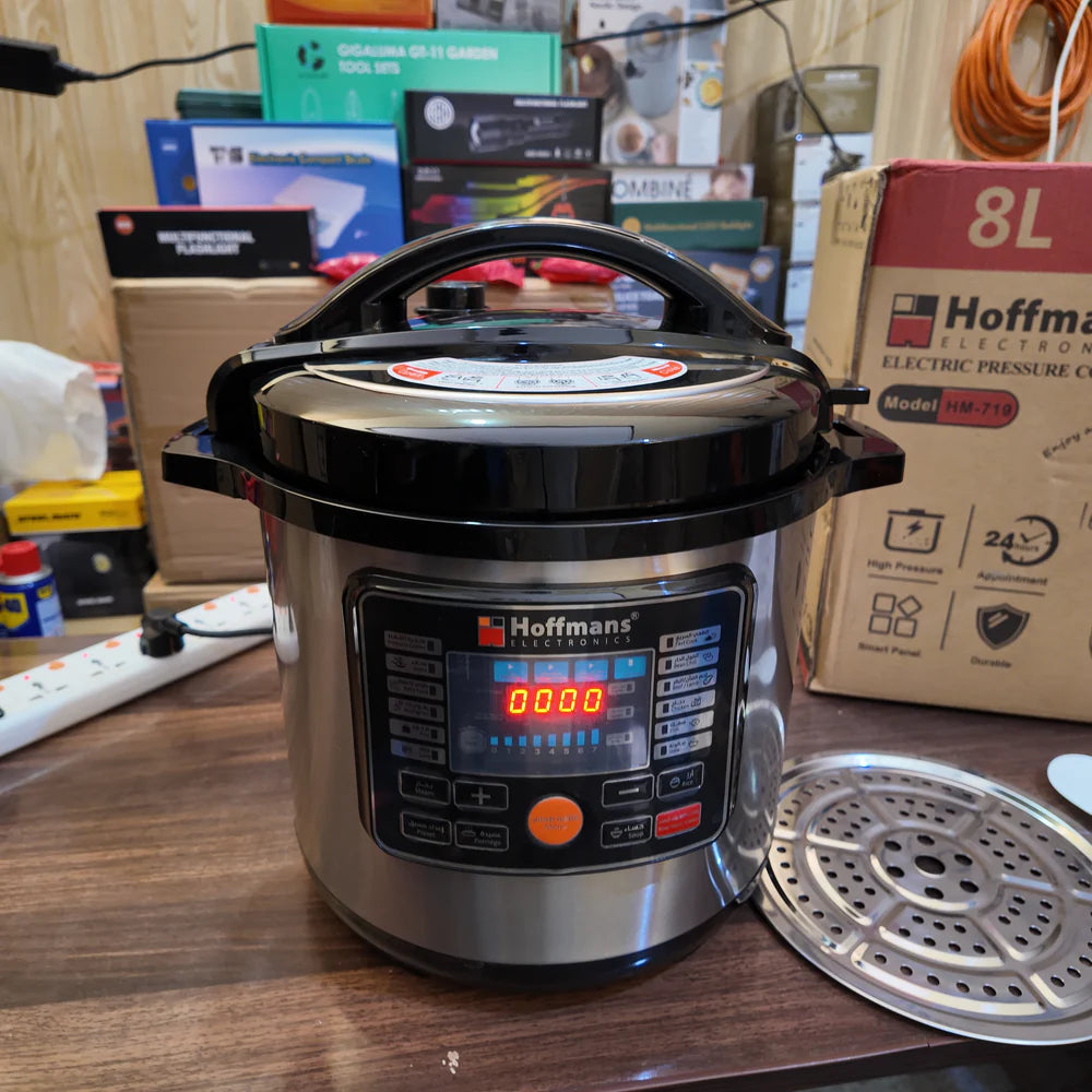 Hoffmans 8L Electric Pressure Cooker - German Lot