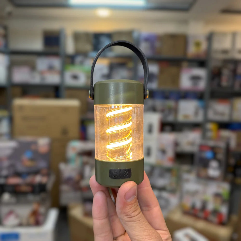 Camping Light With Bluetooth Speaker