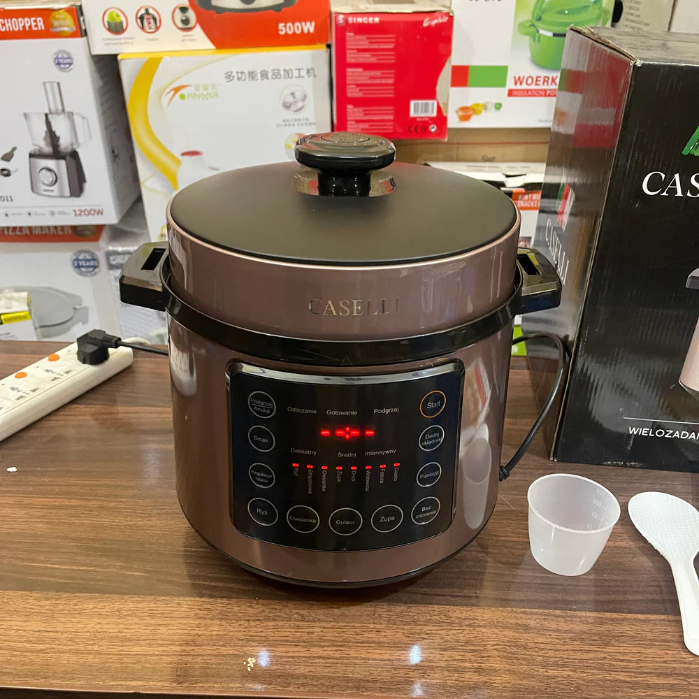 Italy Lot Imported Caselli 6L Electric Pressure Cooker
