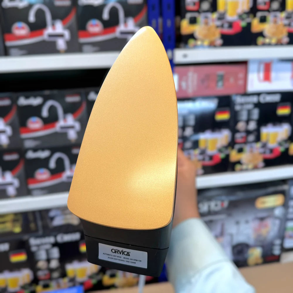 Orvica Automatic Ceramic Dry Iron - Lot Imported