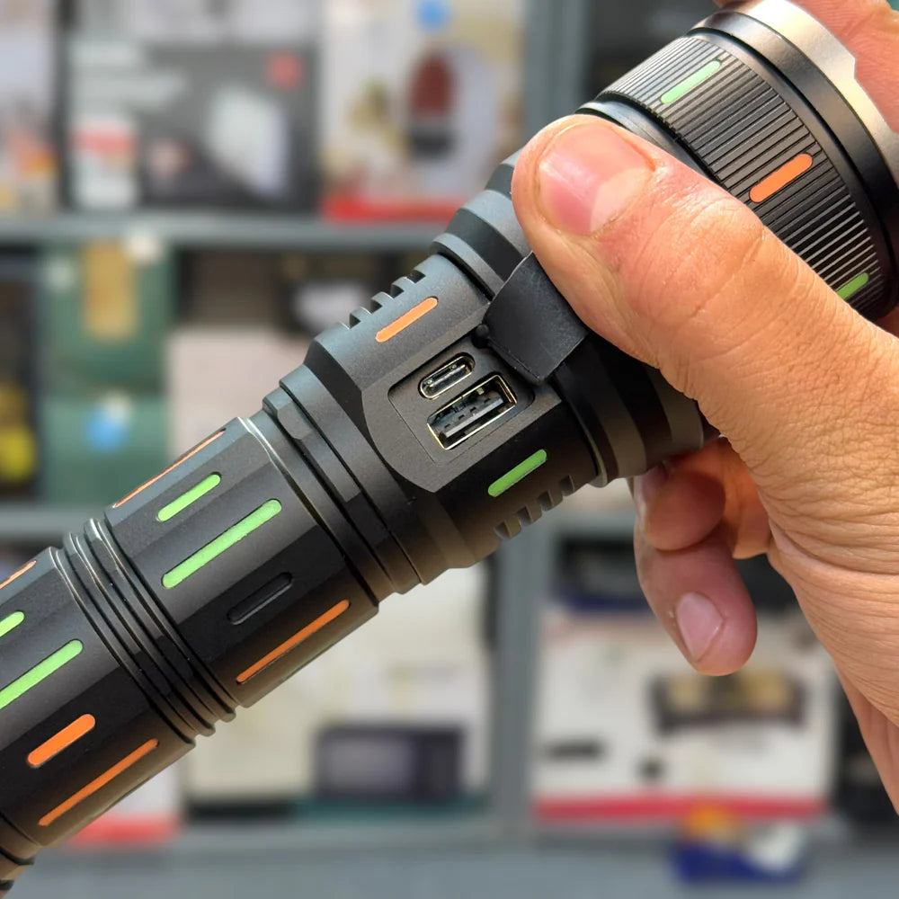 Yemao 1.2km Powerful Flashlights - Lot Imported