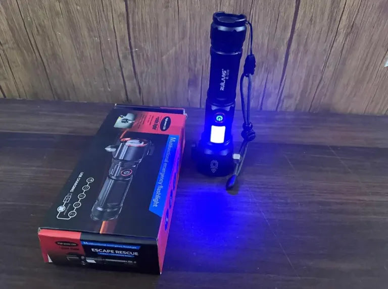 LaserXtreme The 1km Beam Blaster Flashlight With Mobile Power bank | Germany Lot