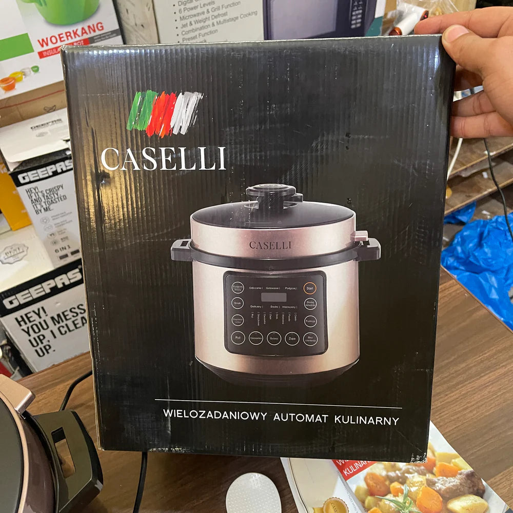 Italy Lot Imported Caselli 6L Electric Pressure Cooker