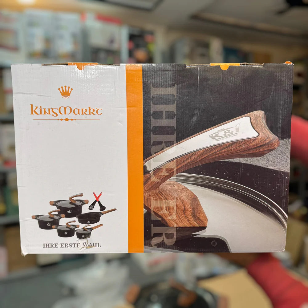 KingsMark 7 Pieces Cookware Set